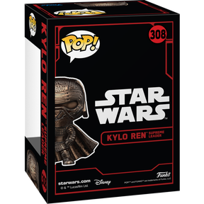 Funko Pop! Star Wars - Dark Side - Kylo Ren Supreme Leader Metallic #308