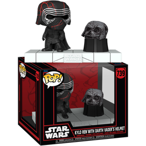 Funko Pop! Star Wars - Dark Side - Kylo Ren with Darth Vader's Helmet Deluxe #739