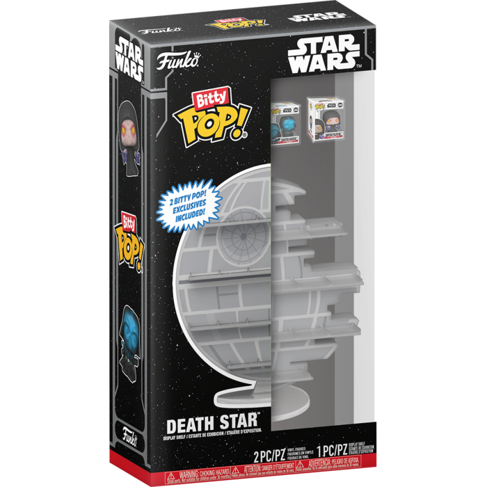 Funko Pop! Star Wars - Death Star Bitty Display Shelf - 2-Pack