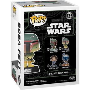 Funko Pop! Star Wars - Fett Legacy - Boba Fett with Rifle Glow-in-the-Dark #735