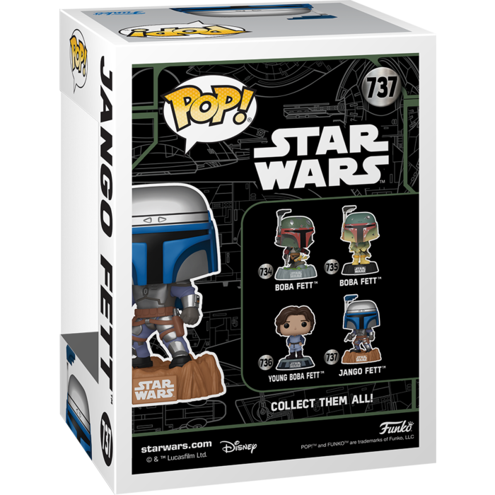 Funko Pop! Star Wars - Fett Legacy - Jango Fett #737