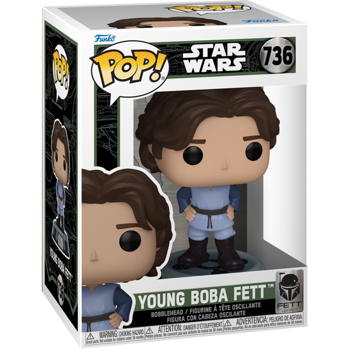 Funko Pop! Star Wars - Fett Legacy - Young Boba Fett #736