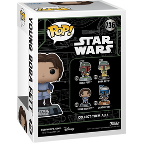 Funko Pop! Star Wars - Fett Legacy - Young Boba Fett #736