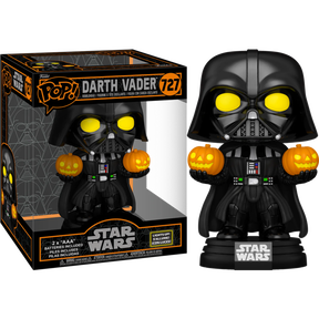 Funko Pop! Star Wars - Halloween - Darth Vader (Lights Up) Super Sized 6" #727