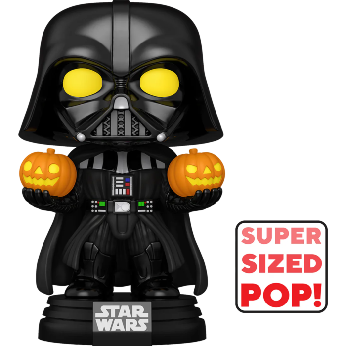 Funko Pop! Star Wars - Halloween - Darth Vader (Lights Up) Super Sized 6" #727