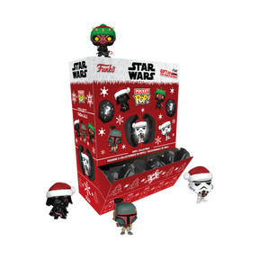 Funko Pop Star Wars Holiday Christmas Coal Pocket Display of 1