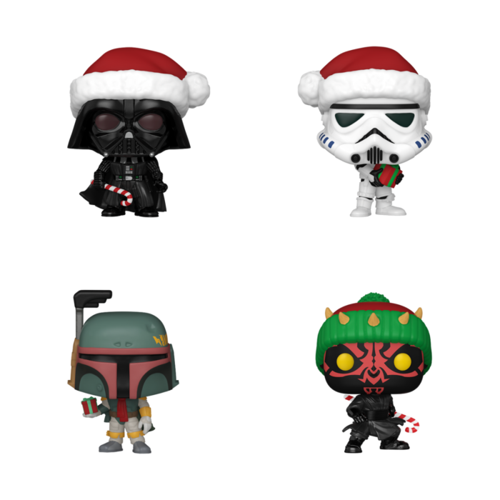 Funko Pop Star Wars Holiday Christmas Coal Pocket Display of 1