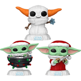 Funko Pop! Star Wars - The Mandalorian - Grogu Greetings - (Set of 3)