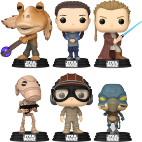 Funko Pop! Star Wars Episode I - The Phantom Menace - 25th Anniversary Bundle - Set of 6