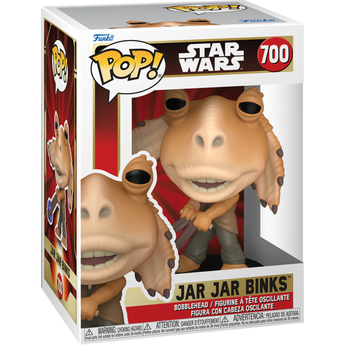 Funko Pop! Star Wars Episode I - The Phantom Menace - Jar Jar Binks with Booma Balls 25th Anniversary #700