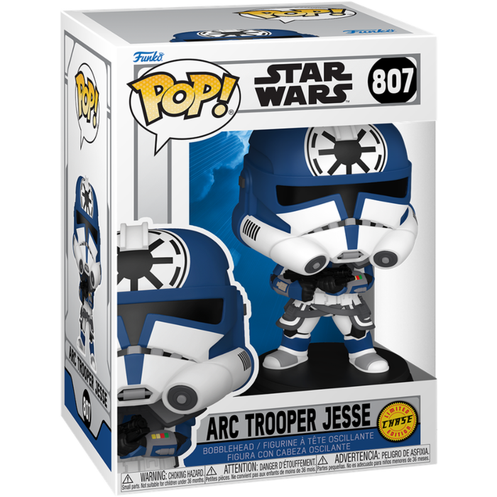 Funko Pop! Star Wars The Clone Wars - ARC Trooper Jesse #807 - Chase Chance