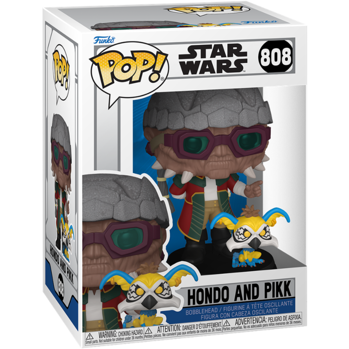 Funko Pop! Star Wars The Clone Wars - Hondo & Pikk #808