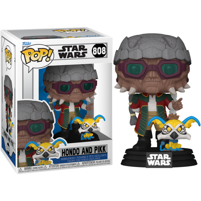 Funko Pop! Star Wars The Clone Wars - Hondo & Pikk #808