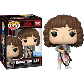 Funko Pop! Stranger Things - Nancy Wheeler with Shotgun #1802 (+ Box of 3 Mystery Exclusive)