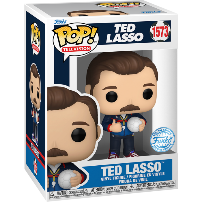 Funko Pop! Ted Lasso - Ted Lasso with Soccer Ball #1573