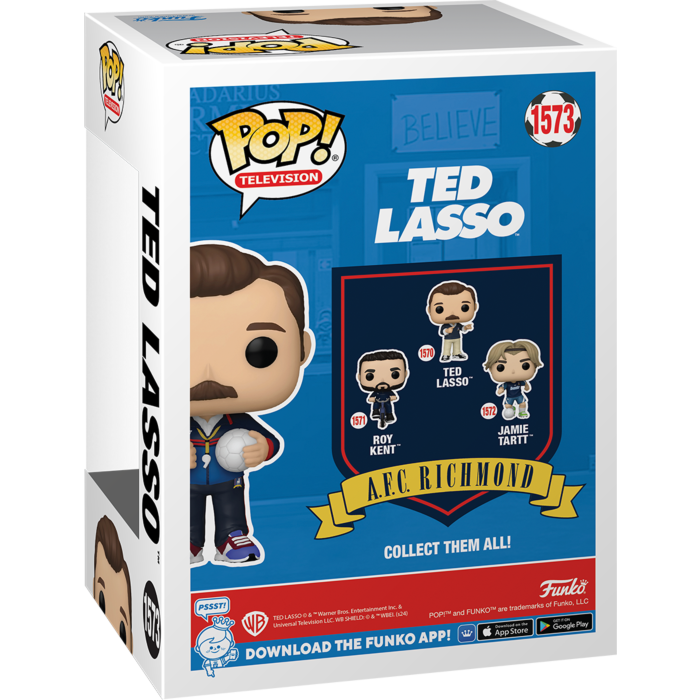 Funko Pop! Ted Lasso - Ted Lasso with Soccer Ball #1573