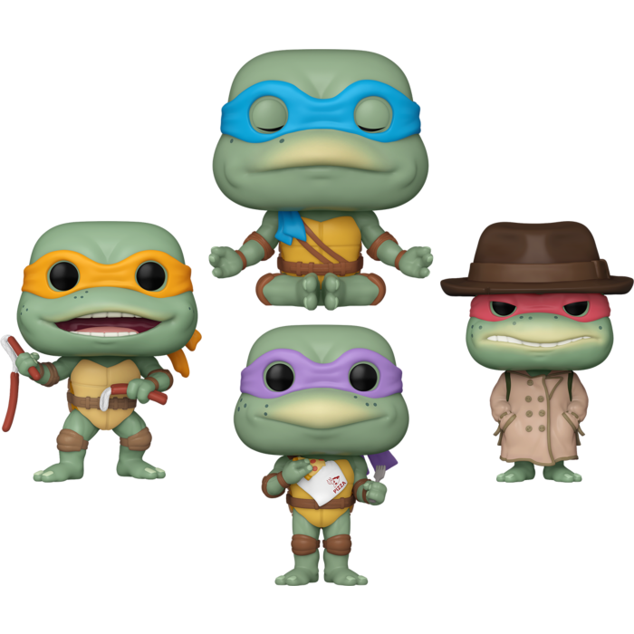 Funko Pop! Teenage Mutant Ninja Turtles - Let's Kick Some Shell - Bundle (Set of 4)