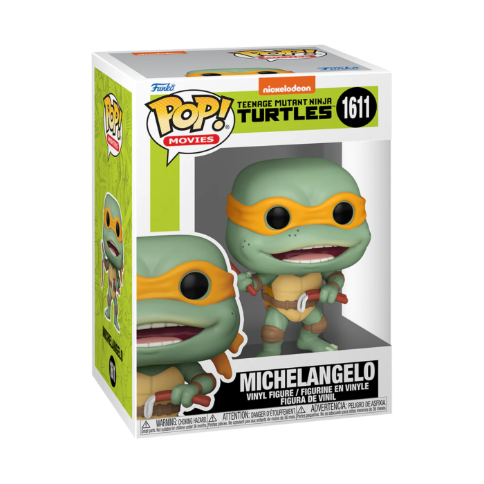 Funko Pop! Teenage Mutant Ninja Turtles - Michelangelo with Sausage Nunchucks #1611