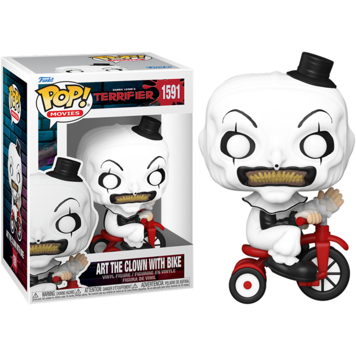 Funko Pop! Terrifier - Art The Clown with Bike #1591