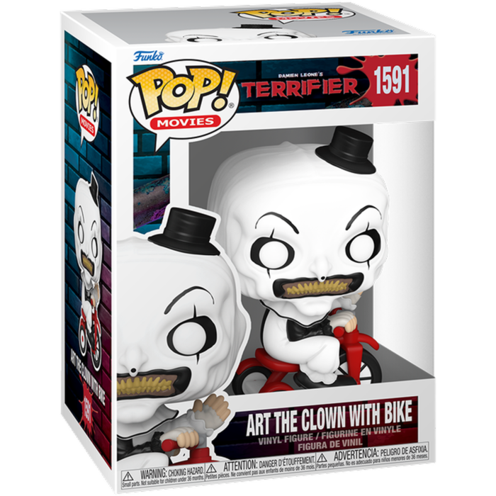 Funko Pop! Terrifier - Art The Clown with Bike #1591