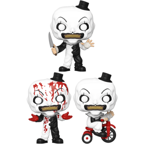 Funko Pop! Terrifier - Artful Killer - Bundle (Set of 3)