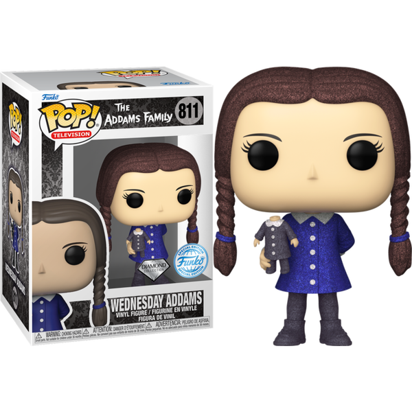 Funko POP! Wednesday Addams Diamond Glitter Figure - Limited Edition