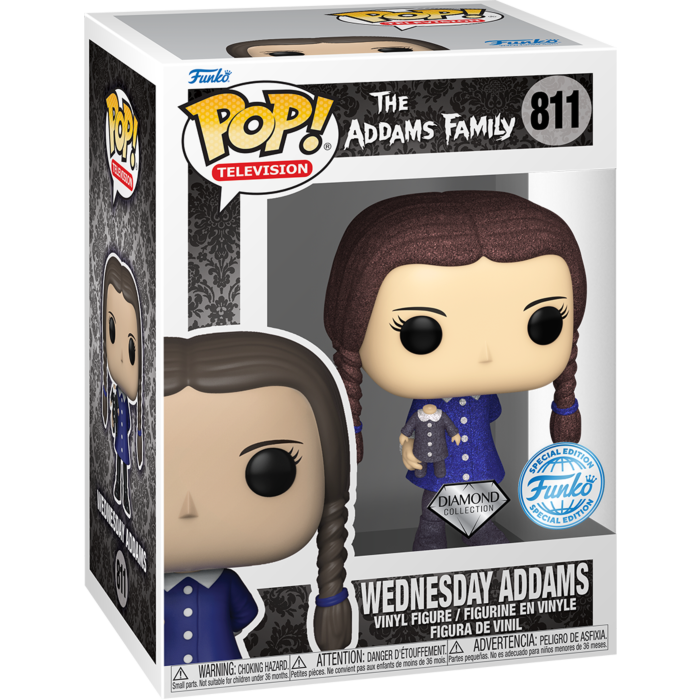 Funko Pop! The Addams Family (1964) - Wednesday Diamond Glitter #811