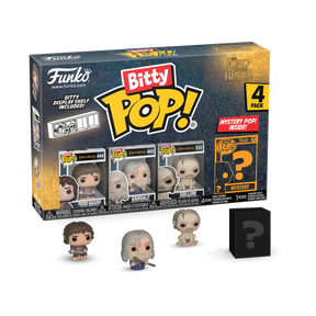 Funko Pop! The Lord of the Rings - Frodo, Gandalf, Gollum & Mystery Bitty - 4-Pack