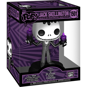 Funko Pop! The Nightmare Before Christmas - Halloween - Jack Skellington (Lights Up) Super Sized 6" #1501