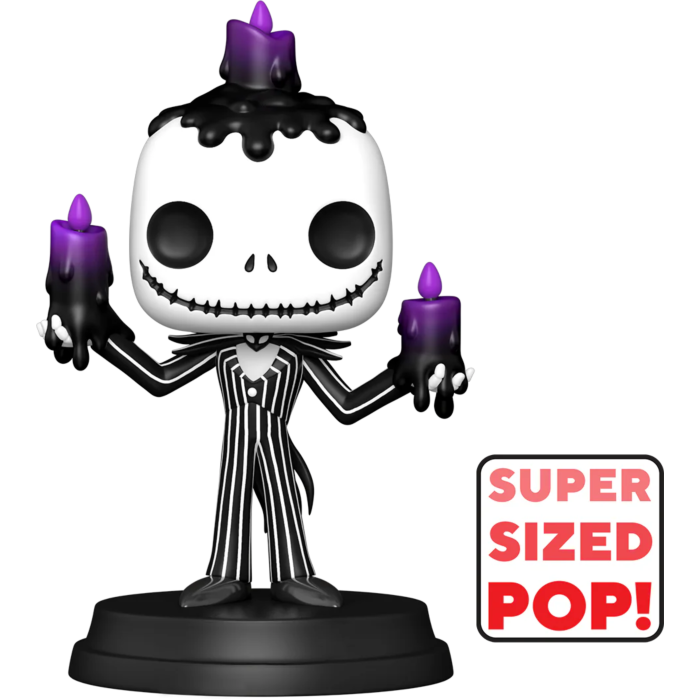 Funko Pop! The Nightmare Before Christmas - Halloween - Jack Skellington (Lights Up) Super Sized 6" #1501