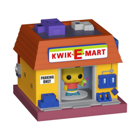 Funko Pop! The Simpsons - Bart Simpson & Kwik-E-Mart Bitty Town #01