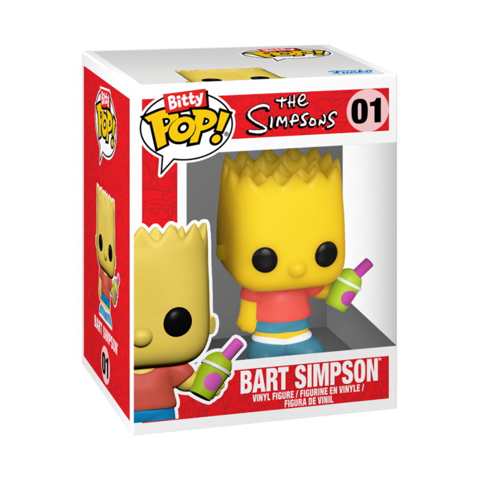 Funko Pop! The Simpsons - Bart Simpson & Kwik-E-Mart Bitty Town #01