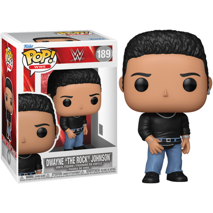 Funko Pop! WWE - Dwayne The Rock Johnson (Turtleneck) #189