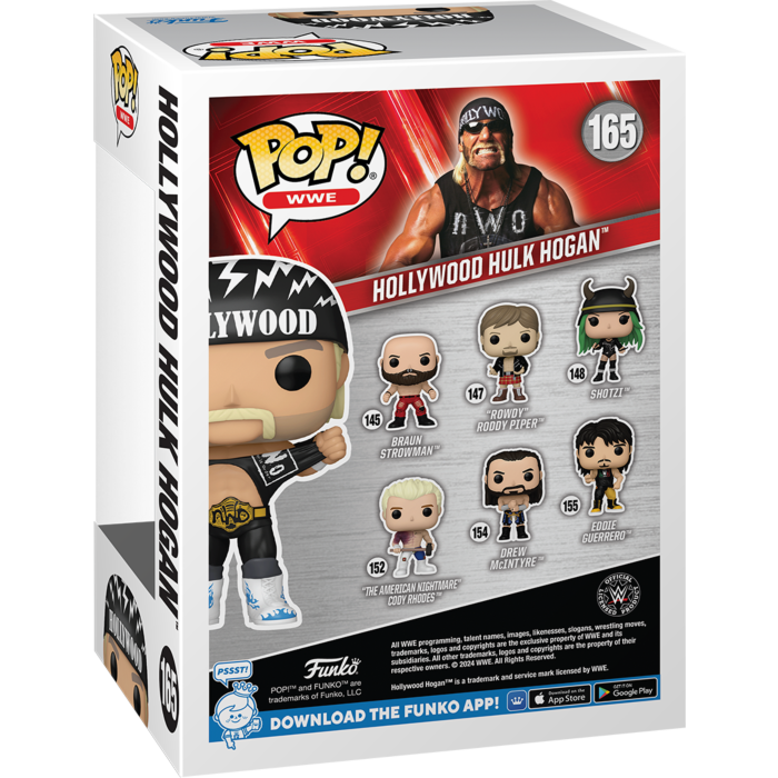 Funko Pop! WWE - Hollywood Hulk Hogan #165