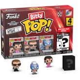 Funko Pop! WWE - Razor Ramon, Diesel, Rey Mysterio & Mystery Bitty Series 03 - (4 Pack)
