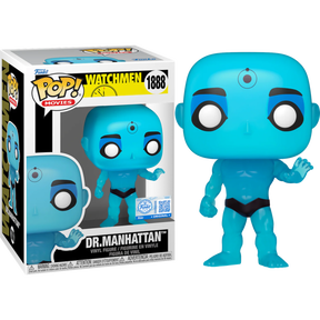 Funko Pop! Watchmen - Dr. Manhattan #1888 (+ Box of 3 Mystery Exclusive)