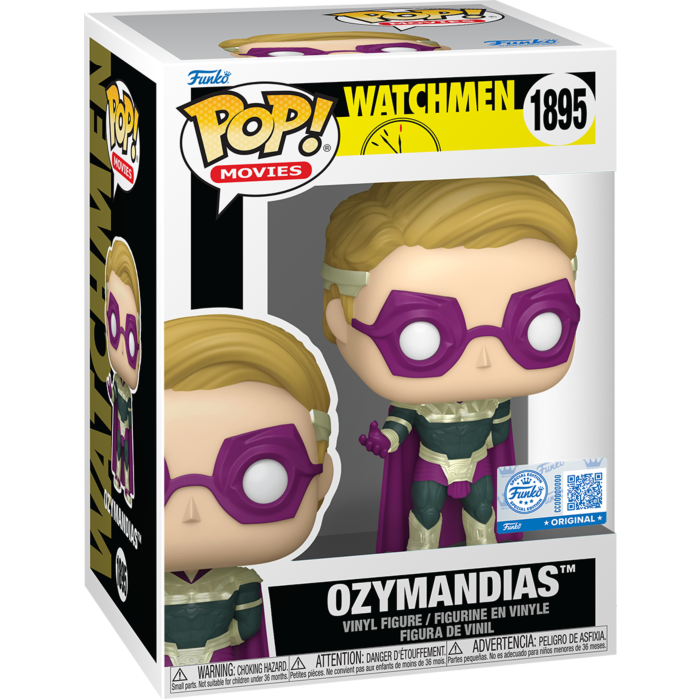 Funko Pop! Watchmen - Ozymandias #1895 (+ Box of 3 Mystery Exclusive)