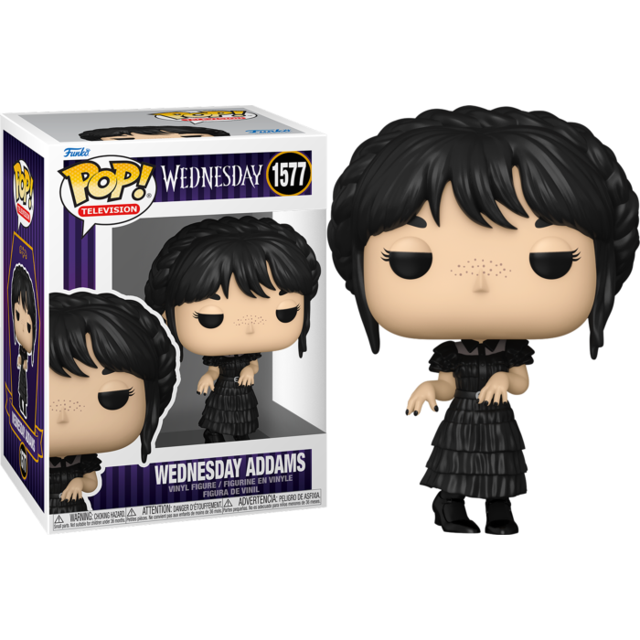 Funko Pop! Wednesday (2022) - Wednesday Addams in Black Dress #1577