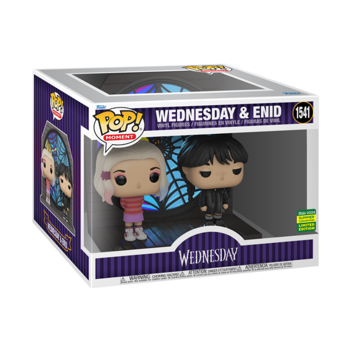 Funko Pop! Wednesday (2022) - Wednesday & Enid Moment #1541 (2024 Summer Convention Exclusive)