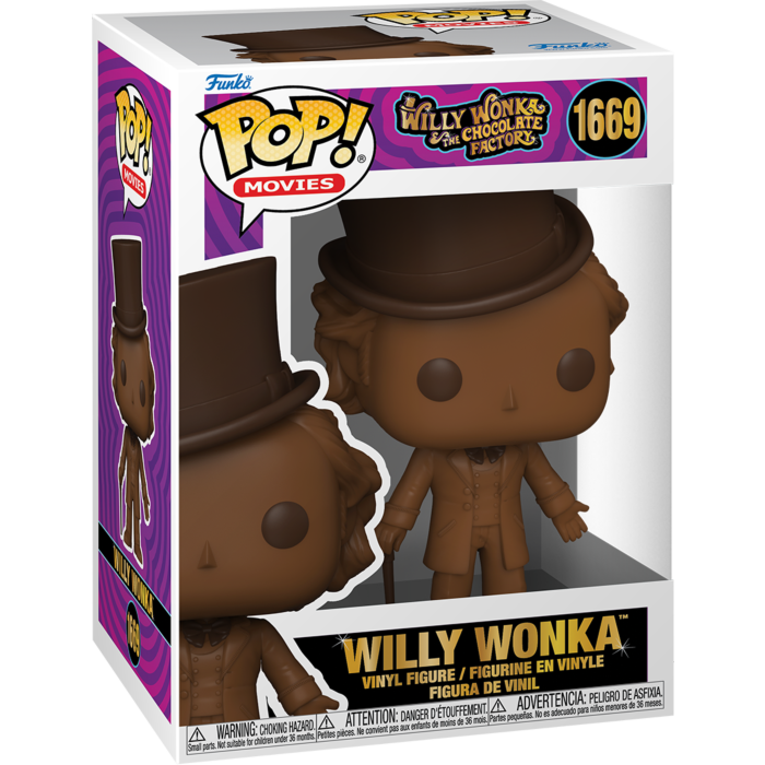 Funko Pop! Willy Wonka and the Chocolate Factory - Willy Wonka (Chocolate Bar) Scented #1669