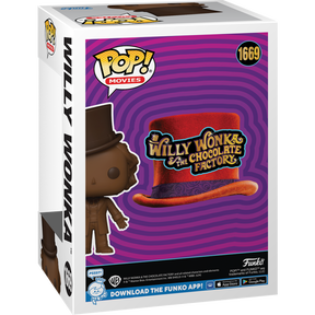 Funko Pop! Willy Wonka and the Chocolate Factory - Willy Wonka (Chocolate Bar) Scented #1669