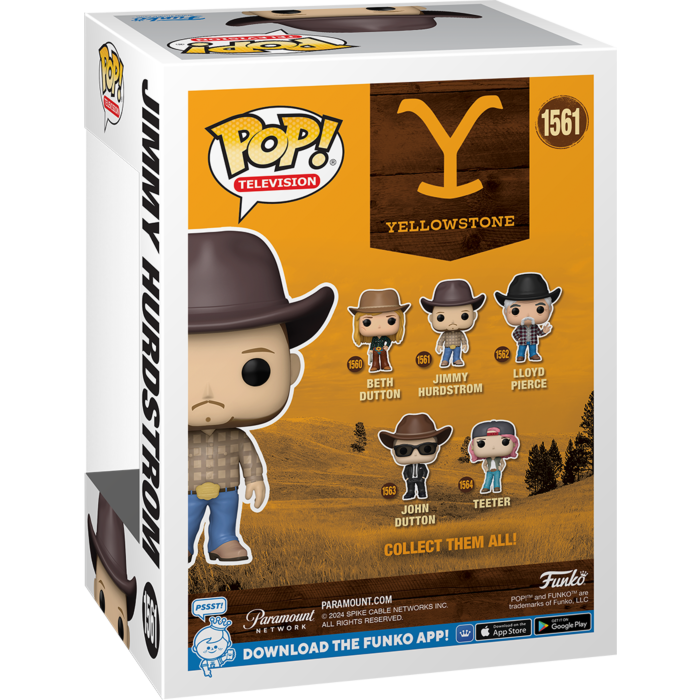 Funko Pop! Yellowstone - Jimmy Hurdstrom #1561