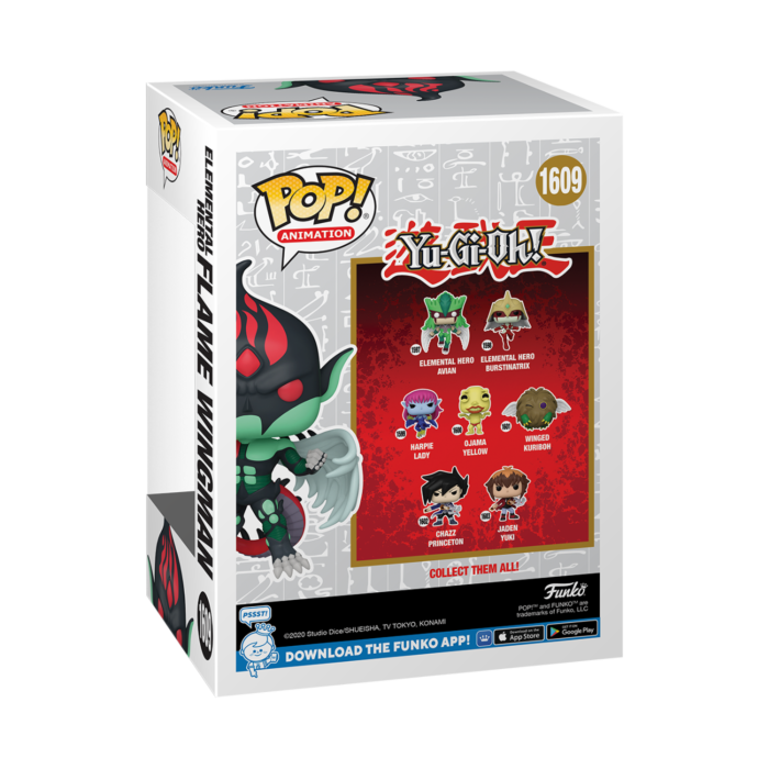 Funko Pop! Yu-Gi-Oh! - Elemental Hero Flame Wingman #1609 (2024 Summer Convention Exclusive)