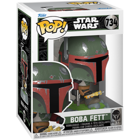 Funko Pop! tar Wars  - Fett Legacy - Boba Fett with Kneepad Rockets #734