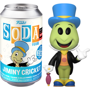 Funko - Pinocchio (1940) - Jiminy Cricket SODA Vinyl Figure (2024 Entertainment Expo Convention Exclusive)