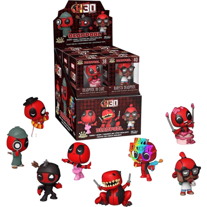 Funko! Deadpool - 3" Scale Mini Vinyl Figure (Display of 12)