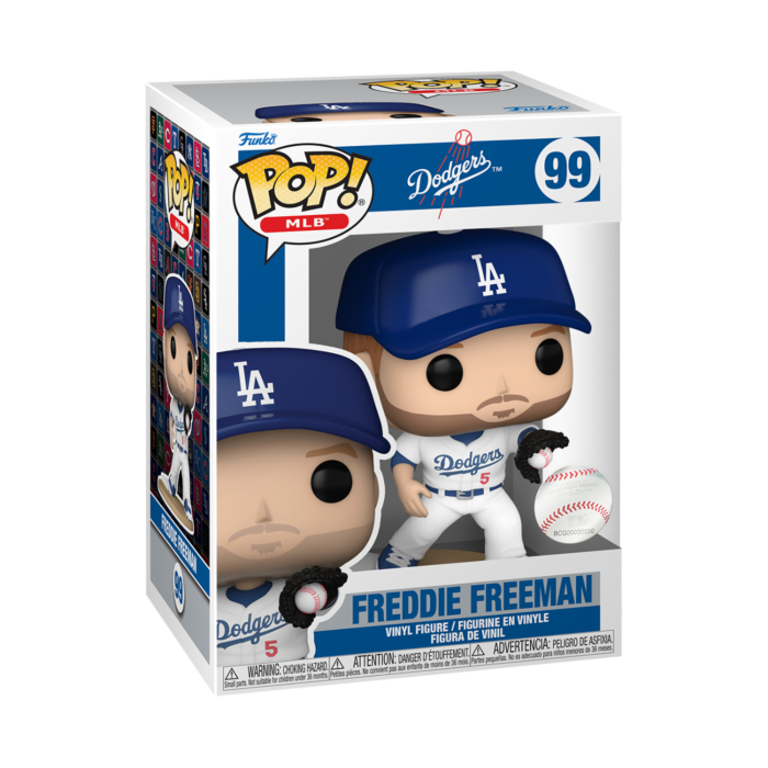 Funko Pop! - MLB Baseball - Freddie Freeman Catching on Base Los Angeles Dodgers #99