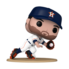 Funko Pop! - MLB Baseball - Jose Altuve Catching in White Jersey Houston Astros #98