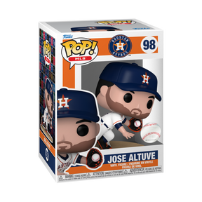 Funko Pop! - MLB Baseball - Jose Altuve Catching in White Jersey Houston Astros #98