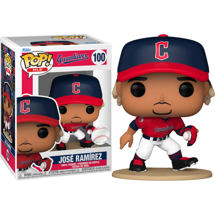 Funko Pop! - MLB Baseball - Jose Ramirez Cleveland Guardians #100
